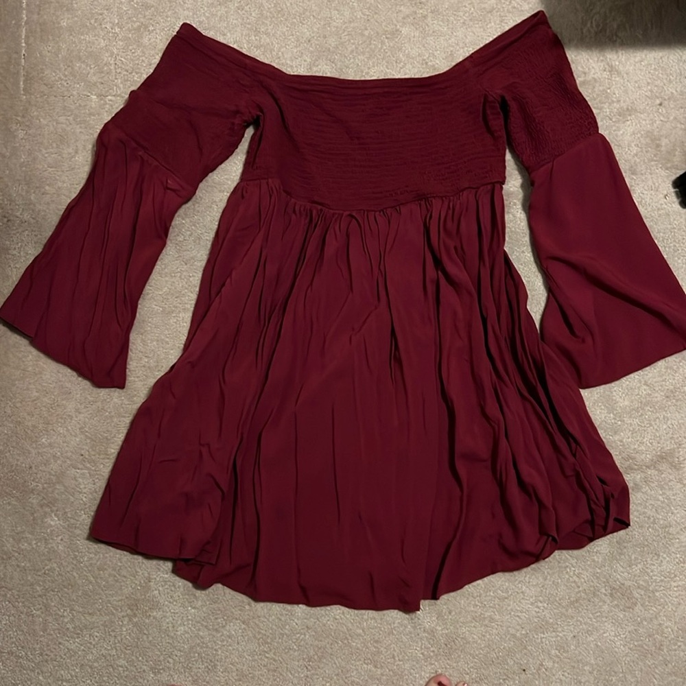 Torrid off the shoulder dress